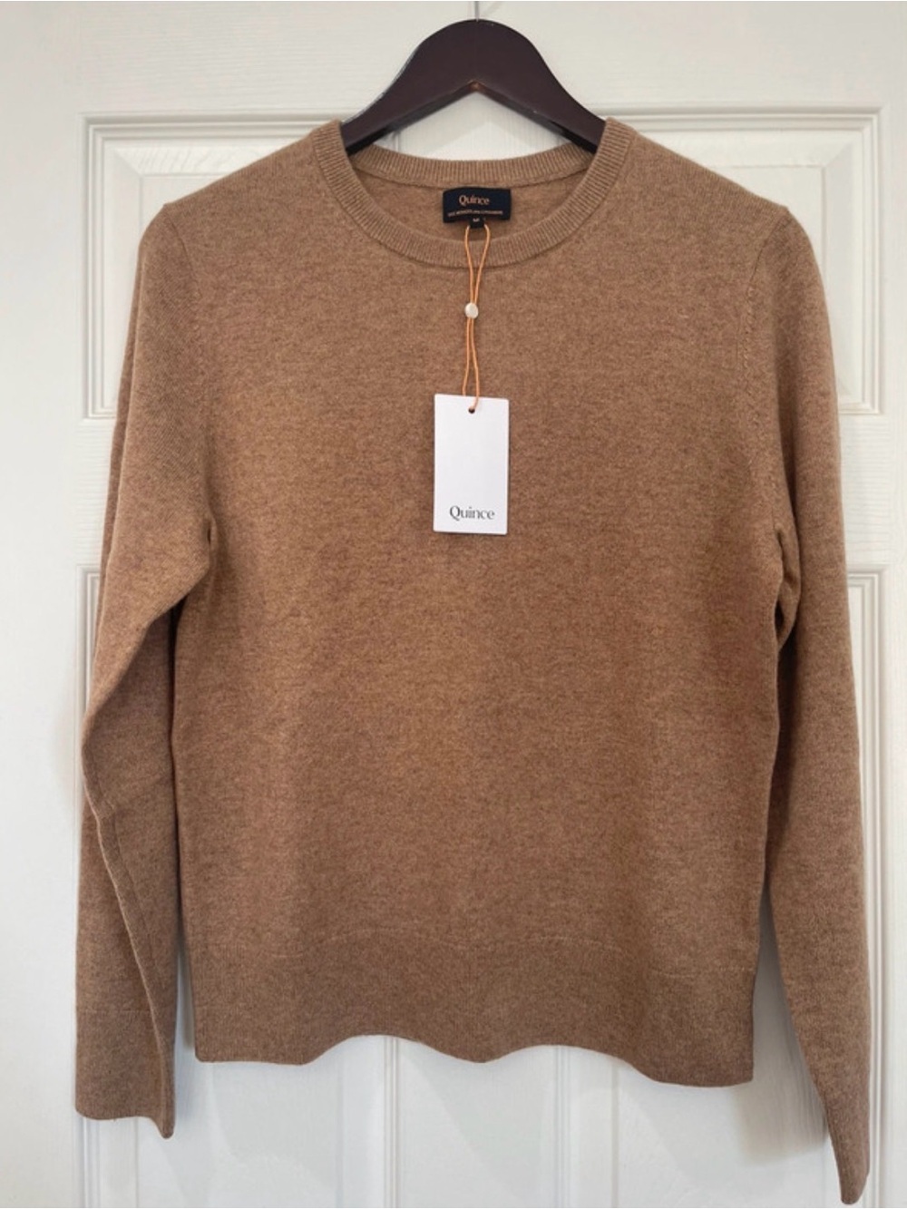 Quince 100% Cashmere Crewneck Sweater